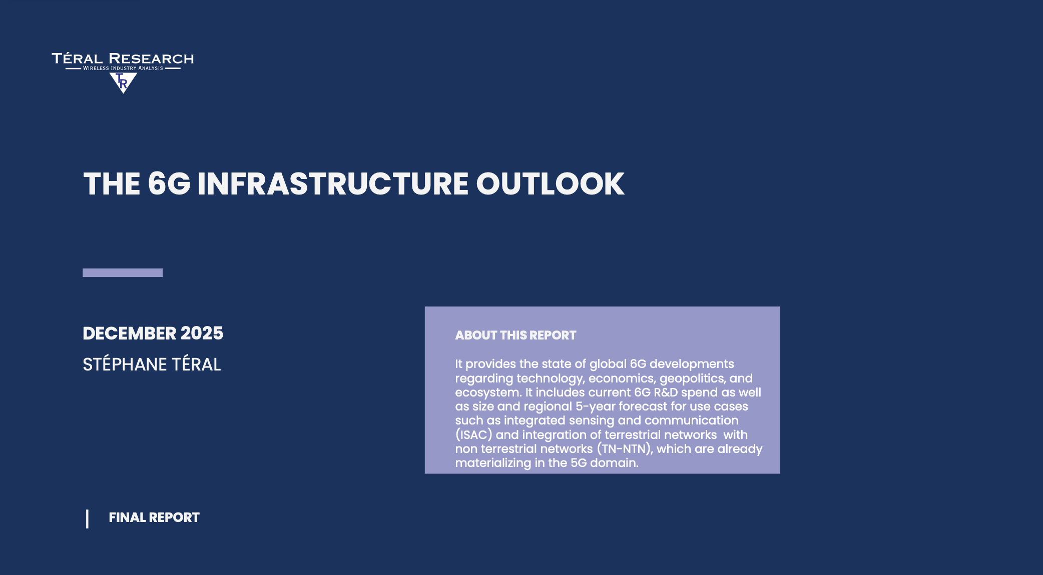 December 2025 report